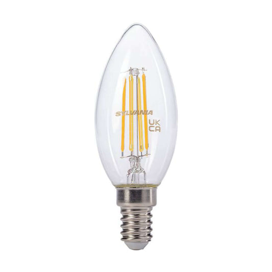 LED крушка SYLVANIA E14 RETRO - елипса 4.5W 470 LM 2700K