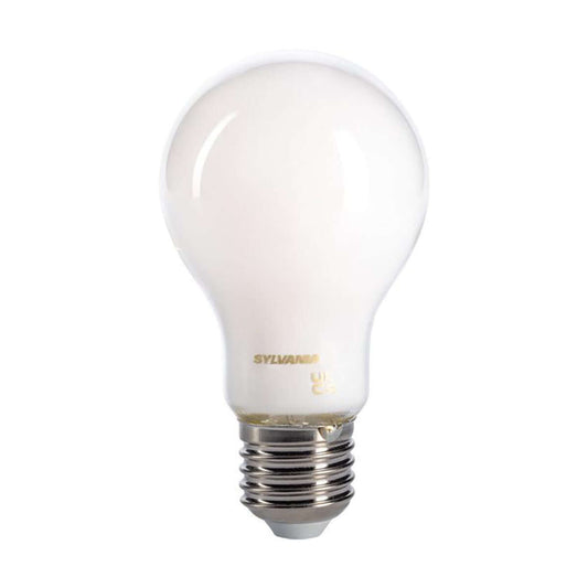 LED крушка SYLVANIA E27 млечна 7.0W 806LM 2700K
