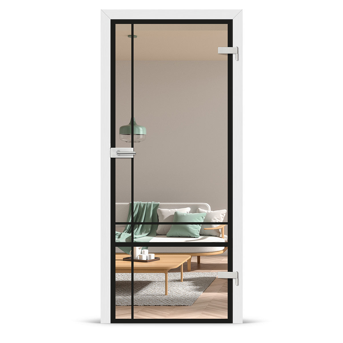 Врата ERKADO - GRAF 33, Цвят: PREMIUM Бяла Кора от Флор Декор