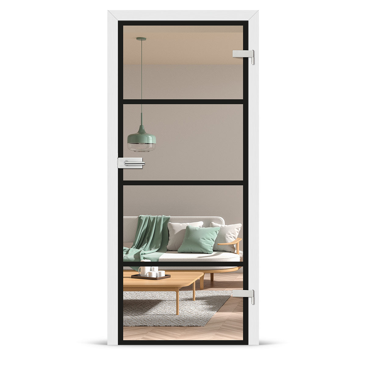 Врата ERKADO - GRAF 39, Цвят: PREMIUM Бяла Кора от Флор Декор
