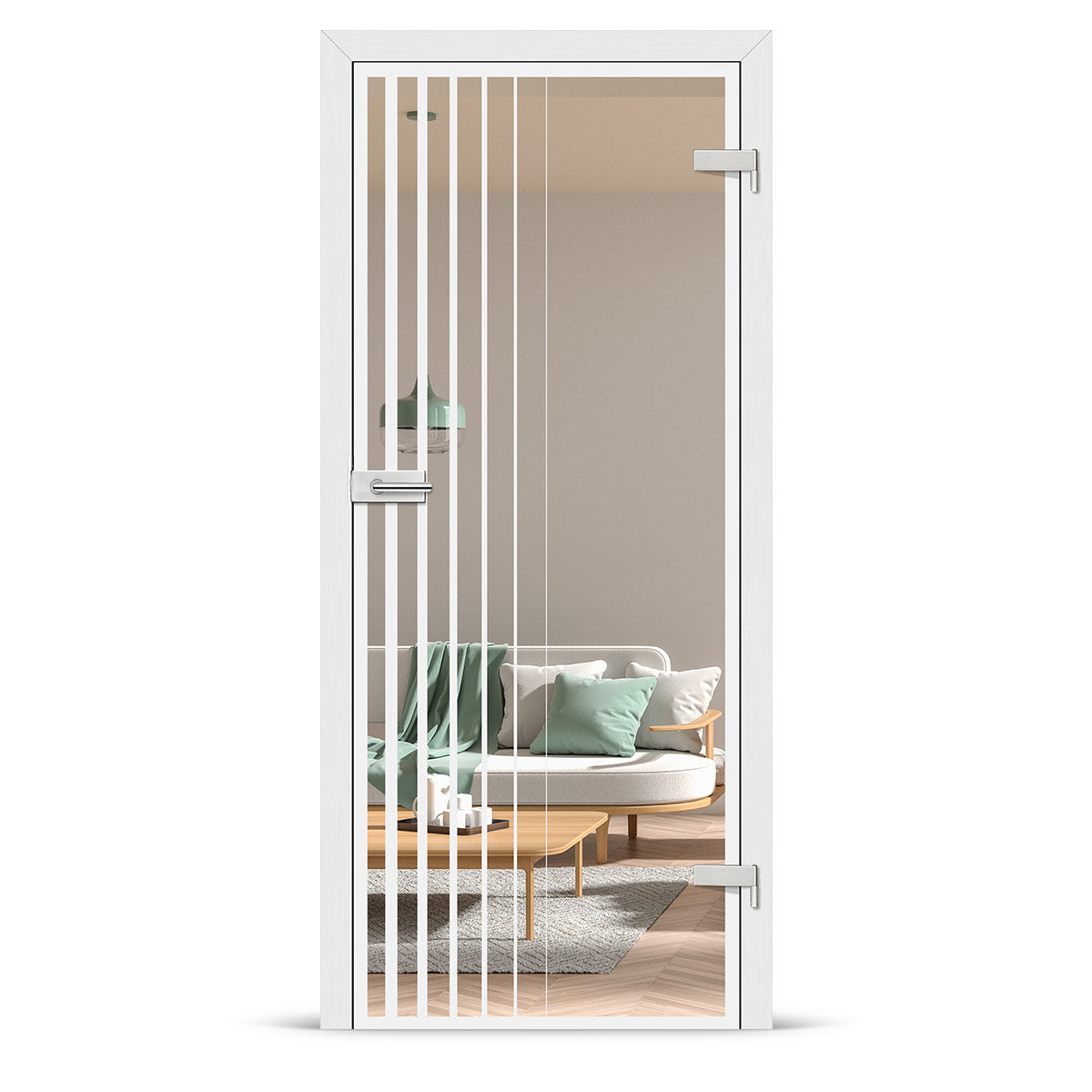 Врата ERKADO - GRAF 43, Цвят: PREMIUM Бяла Кора от Флор Декор