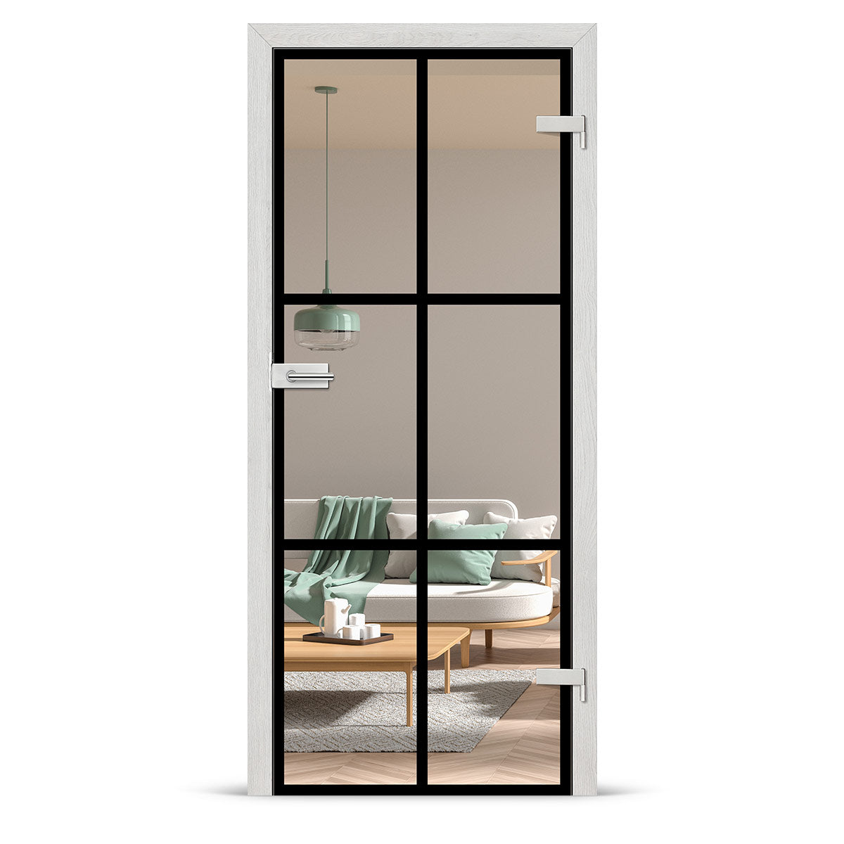 Врата ERKADO - GRAF 61, Цвят: PREMIUM Сив Клен от Флор Декор