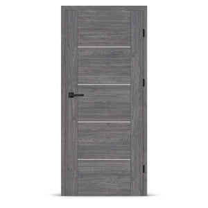 Врата ERKADO - LAURENCJA 1, Цвят: PREMIUM Ясен Графит от Флор Декор