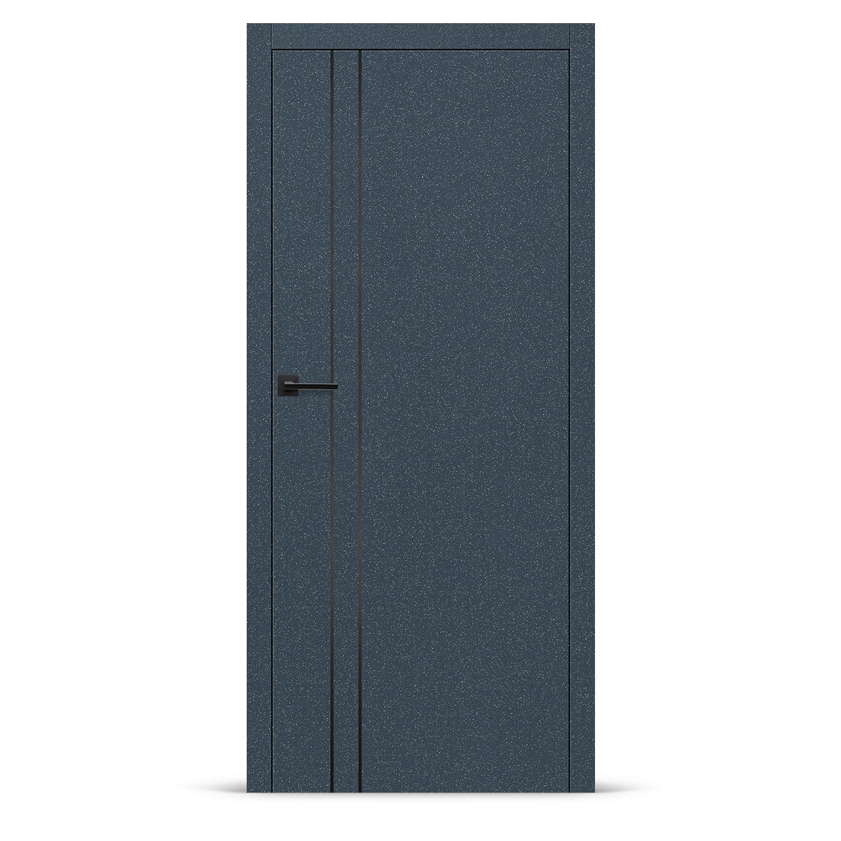Фурнированa интериорнa вратa интарзия LUX 104 - черно
