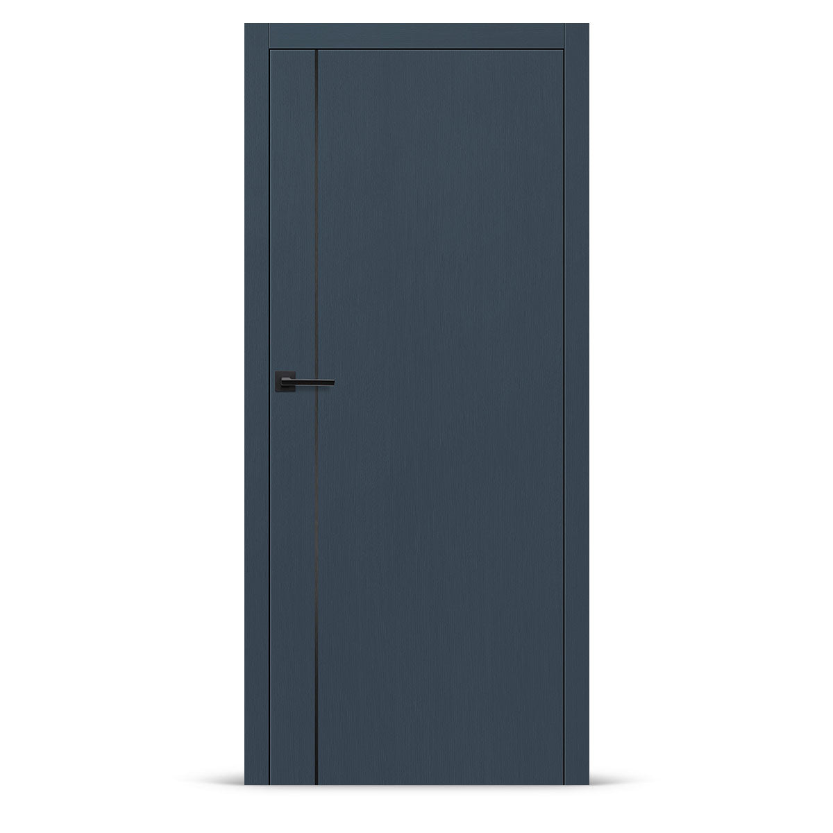 Фурнированa интериорнa вратa интарзия LUX 112 - черно