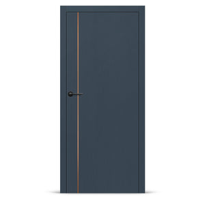 Фурнированa интериорнa вратa интарзия LUX 112 - четкана мед