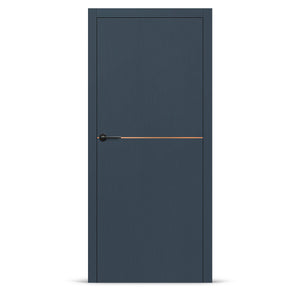 Фурнированa интериорнa вратa интарзия LUX 114 - четкана мед