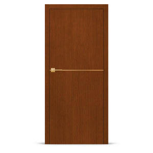 Фурнированa интериорнa вратa интарзия LUX 114 - четкано злато
