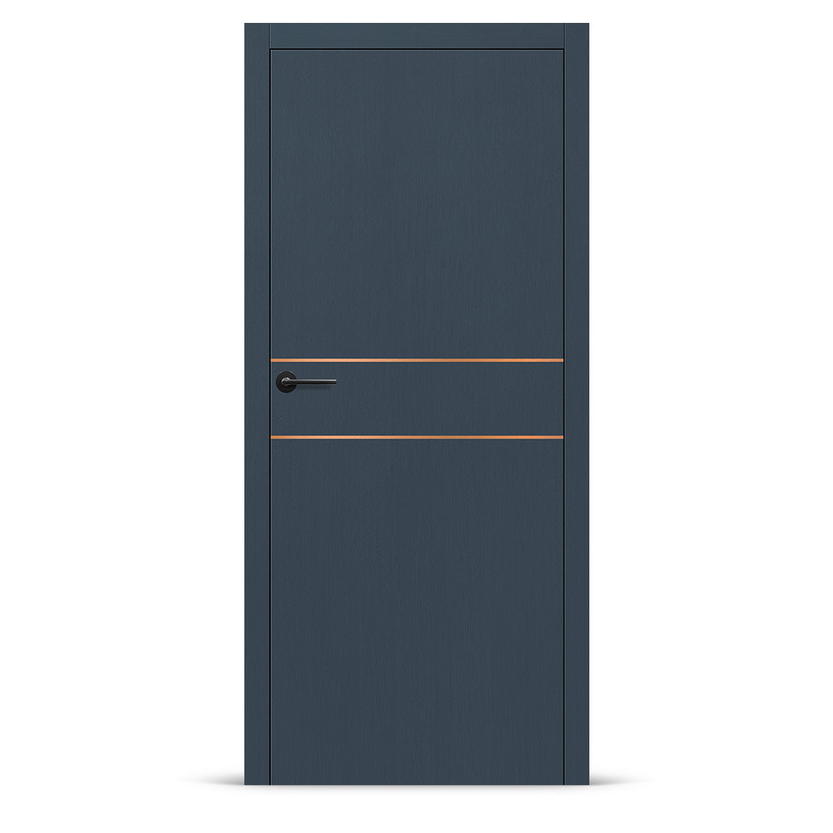 Фурнированa интериорнa вратa интарзия LUX 116 - четкана мед