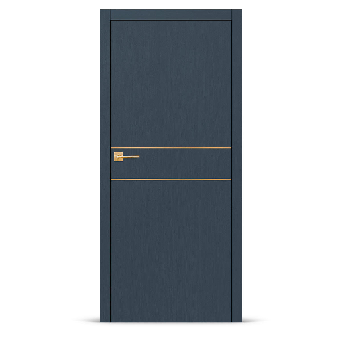 Фурнированa интериорнa вратa интарзия LUX 116 - четкано злато