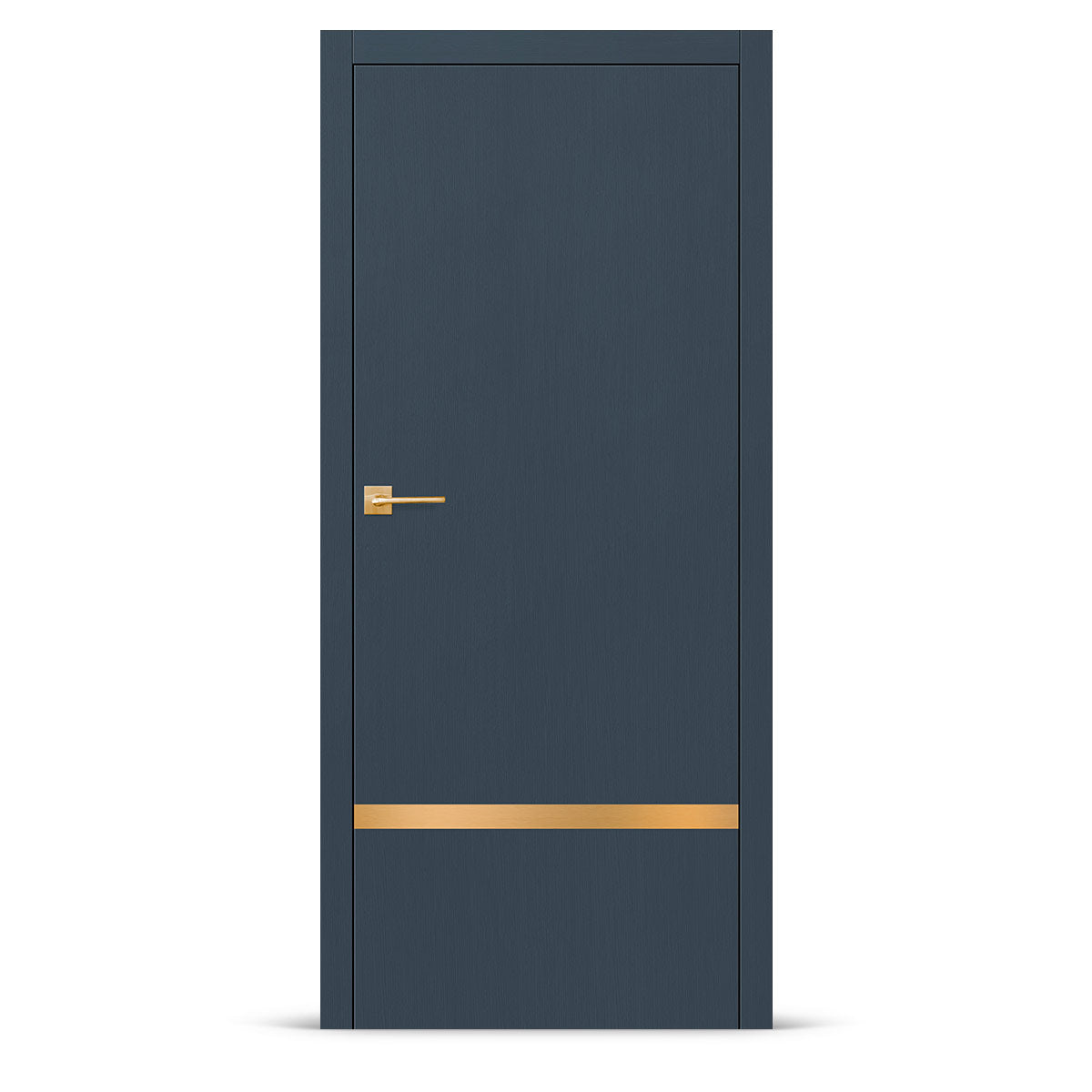 Фурнированa интериорнa вратa интарзия LUX 117 - четкано злато