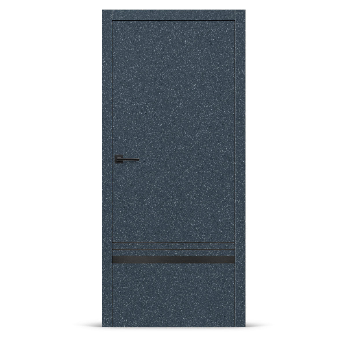 Фурнированa интериорнa вратa интарзия LUX 118 - черно