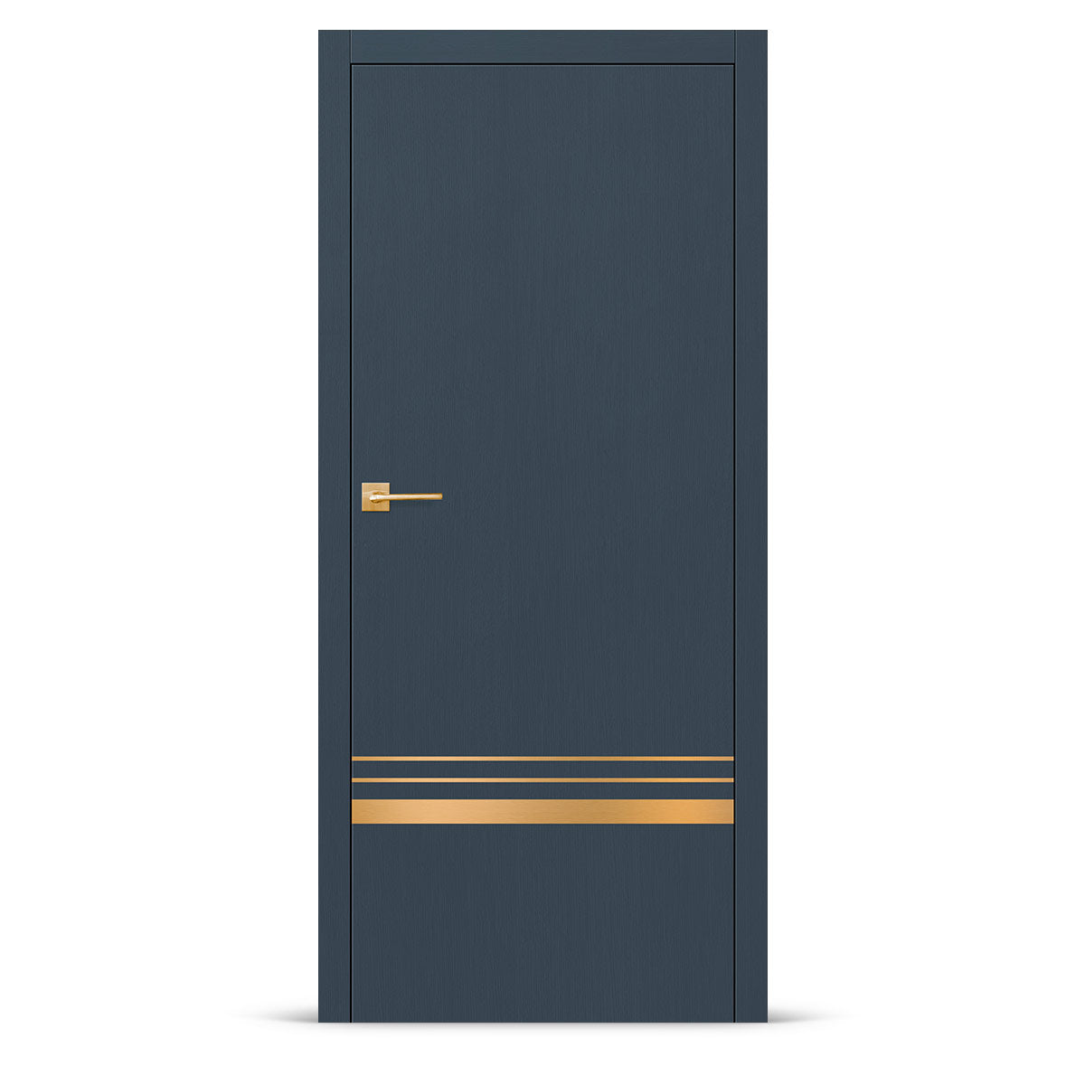 Фурнированa интериорнa вратa интарзия LUX 118 - четкано злато