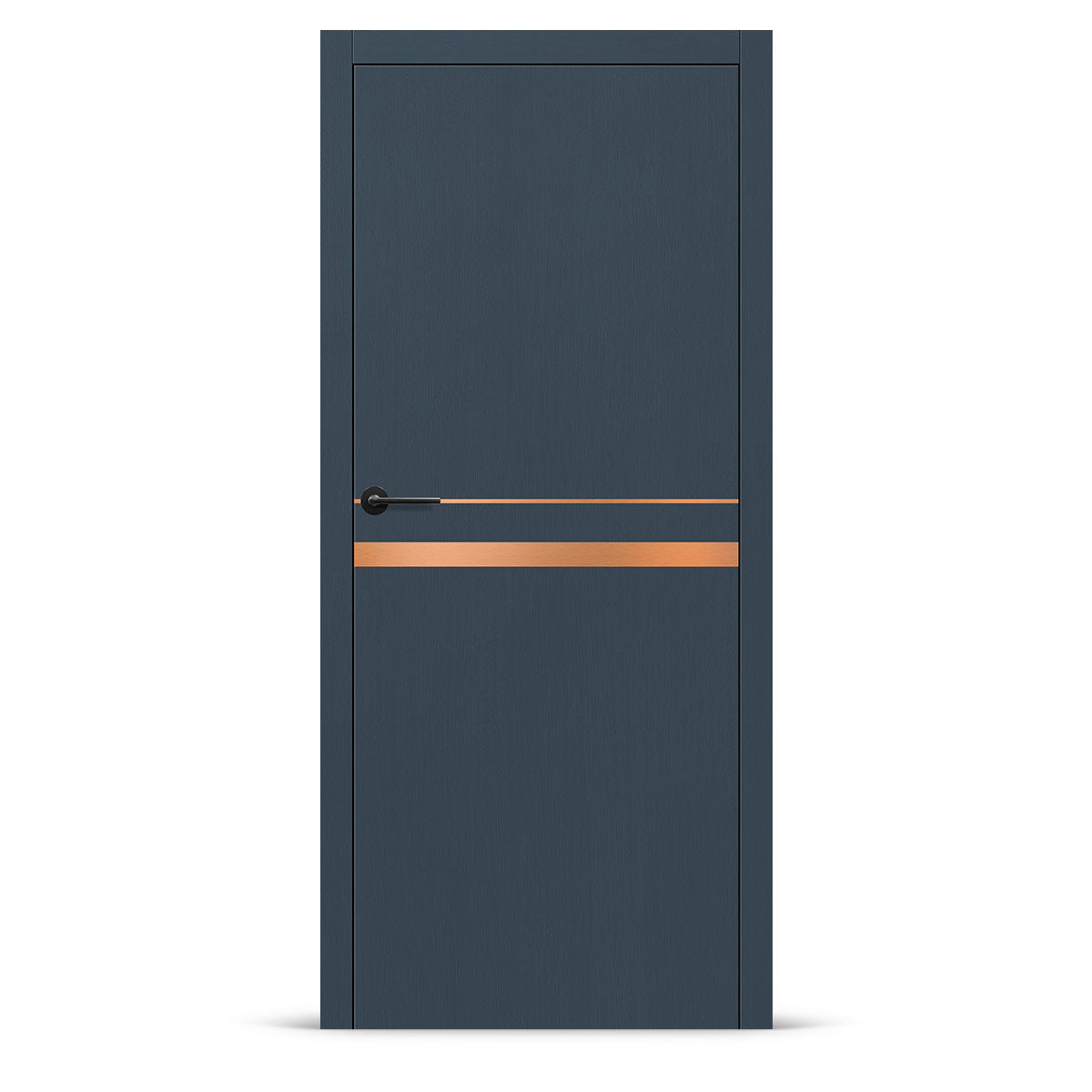 Фурнированa интериорнa вратa интарзия LUX 119 - четкана мед