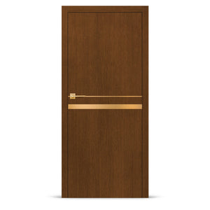 Фурнированa интериорнa вратa интарзия LUX 119 - четкано злато
