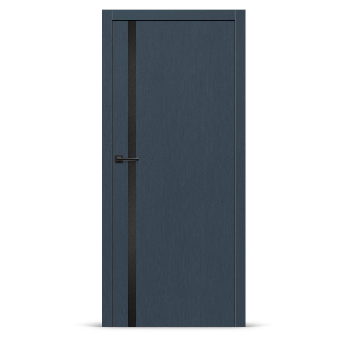 Фурнированa интериорнa вратa интарзия LUX 120 - черно
