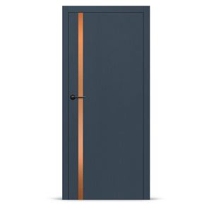 Фурнированa интериорнa вратa интарзия LUX 120 - четкана мед