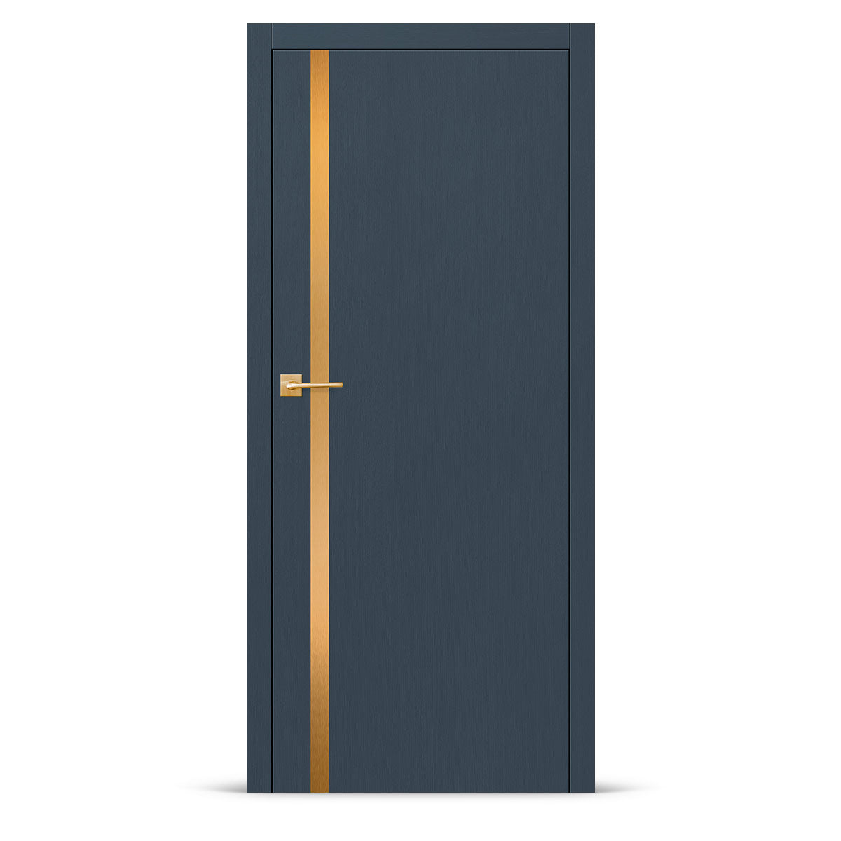 Фурнированa интериорнa вратa интарзия LUX 120 - четкано злато