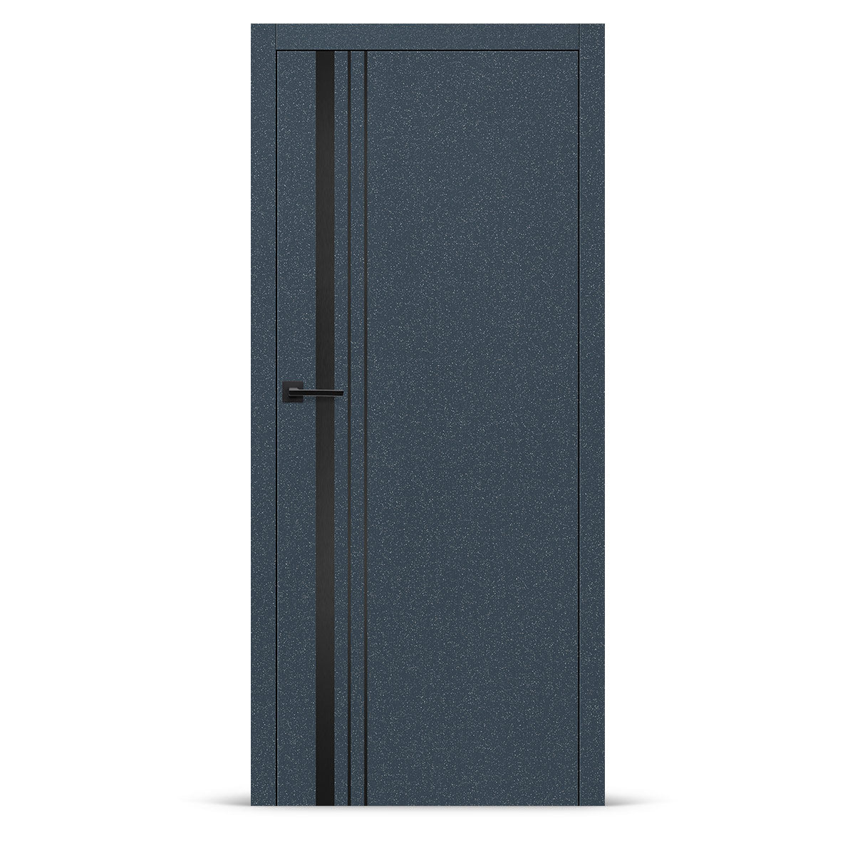 Фурнированa интериорнa вратa интарзия LUX 121 - черно