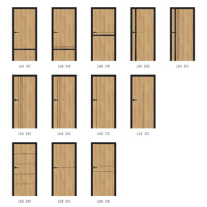 Интарзия LUX 217 - черно, от Флор Декор