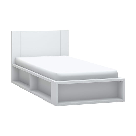 Легло с място за съхранение 120 x 200 4YOU - бял