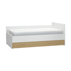 Легло с повдигащ механизъм 90 X 200 4YOU - бяло с дъб