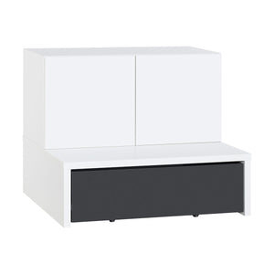 Скрин 106 x 95 с чекмеджета и платформа с маса YOUNG USERS