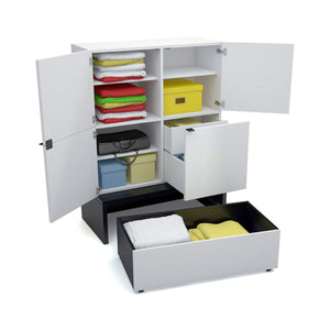 Скрин 106 x 95-широк с платформа с чекмедже-YOUNG USERS