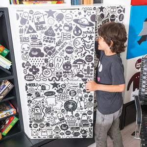 Скрин 106 x 53-широк с платформа с чекмедже-YOUNG USERS