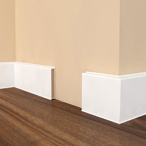 Перваз MDF, CUBU FLEX LIFE CUBU HDF - Бял, 60 мм на Doelken от Флор Декор