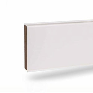Перваз MDF, CUBU FLEX LIFE CUBU HDF - Бял, 80 мм на Doelken от Флор Декор