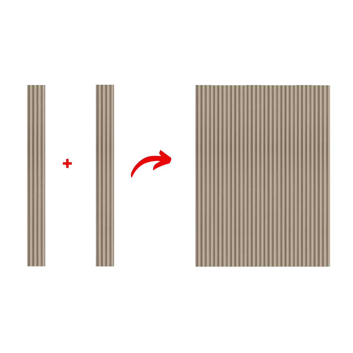 MPC модулни панели M – LINEN FABRIC