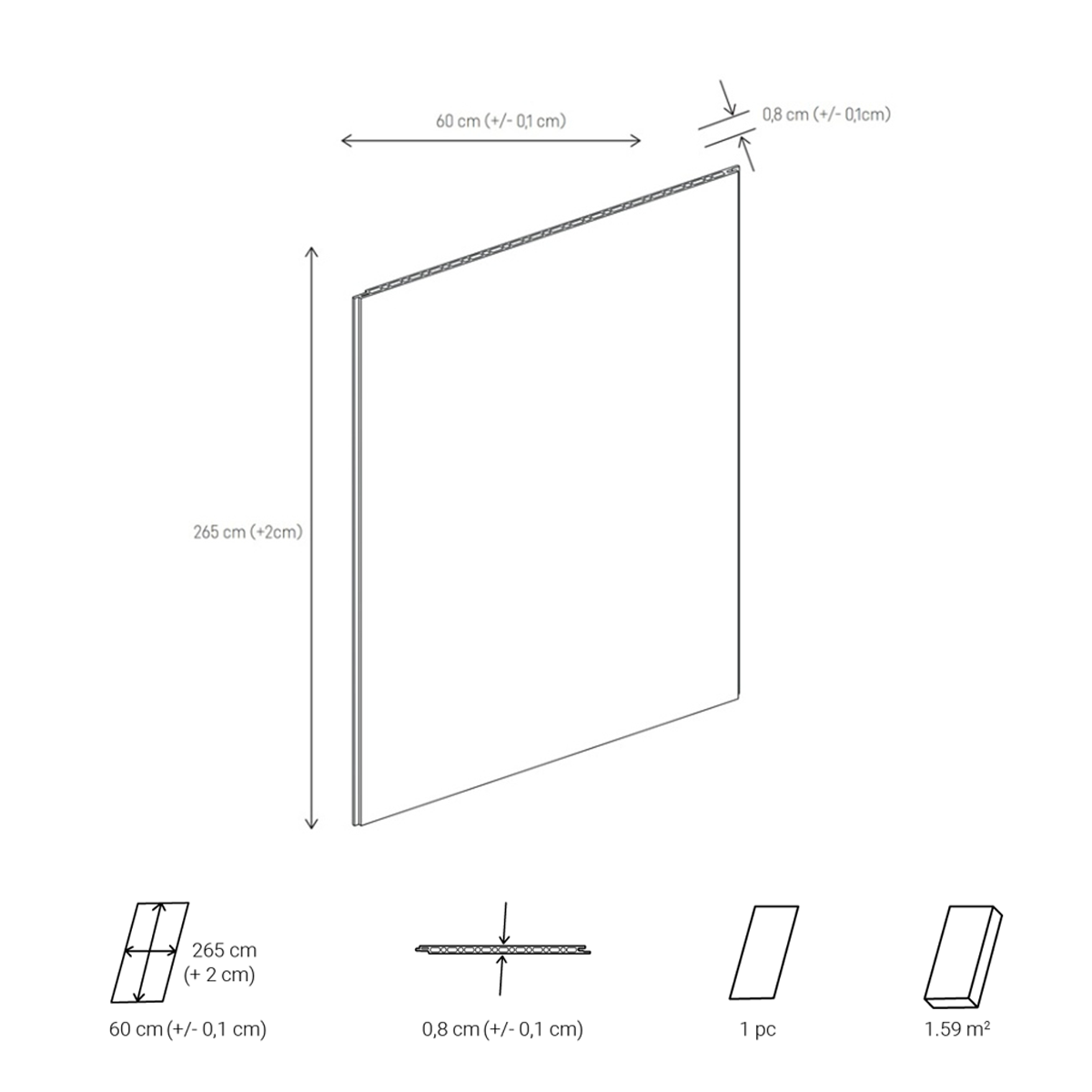 MPC модулни панели XL – BRUSHED STEEL