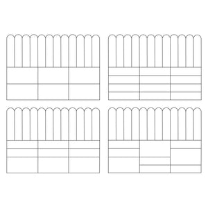 Тапициран панел Vilo REGULAR 1 30X60 GRAPHITE на VOX Полша от Флор Декор
