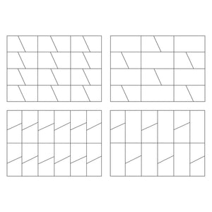 Тапициран панел Vilo GEO 30X35 GRAPHITE на VOX Полша от Флор Декор