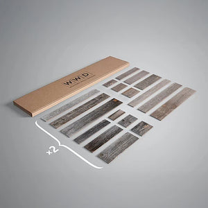 3D Стенен панел SILVER LITE