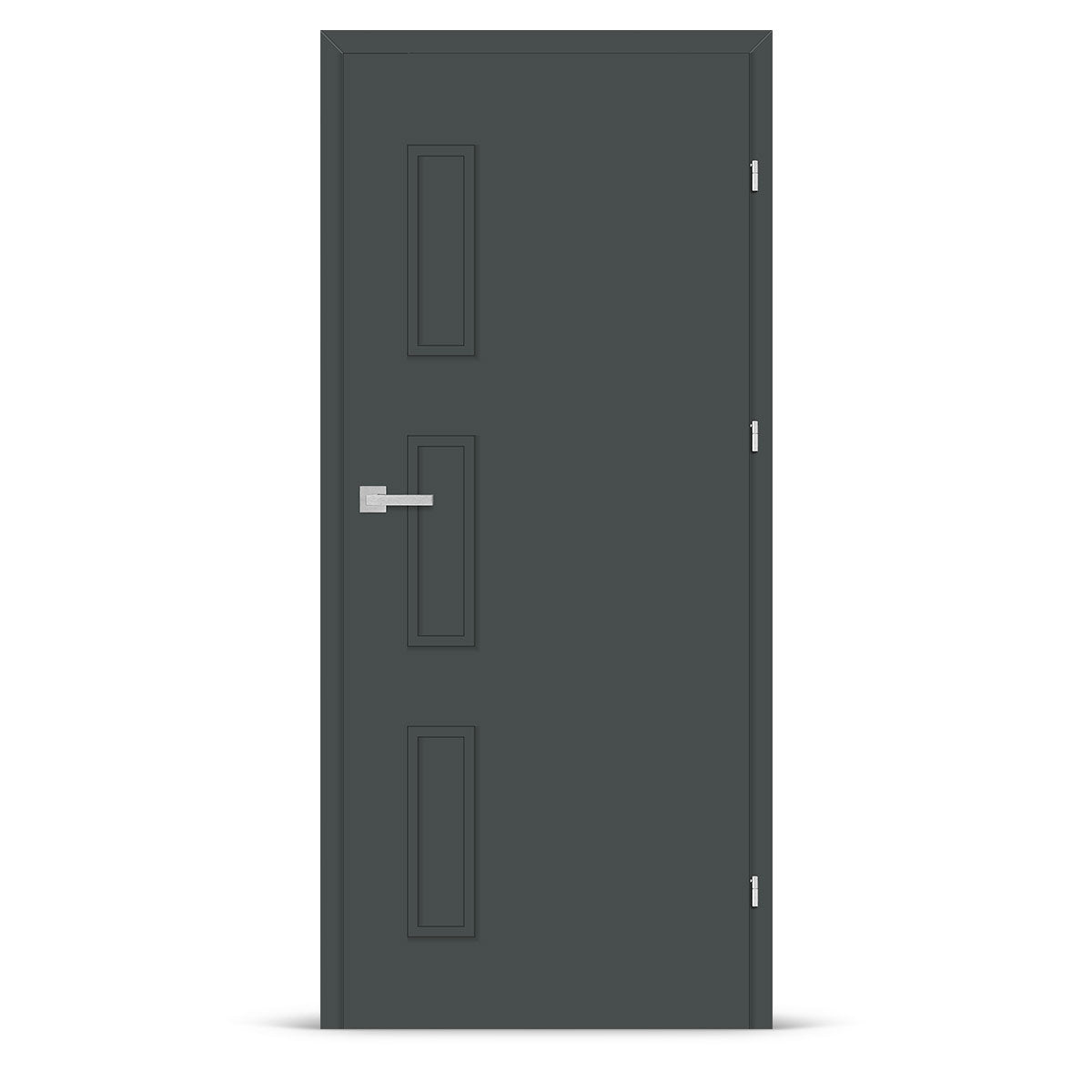 Врата ERKADO - ANSEDONIA 6, Цвят: CPL Антрацит от Флор Декор