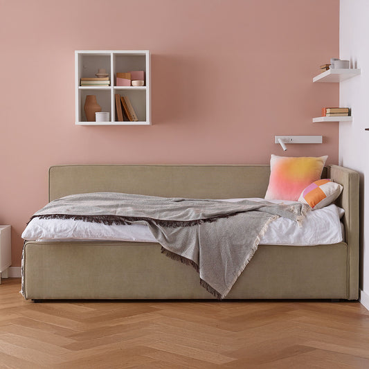 Ъглово тапицирано легло 90x200 NOOK