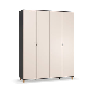 Четирикрилен гардероб Simple