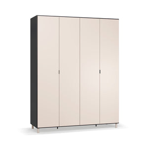 Четирикрилен гардероб Simple