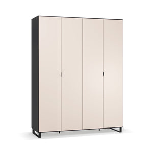 Четирикрилен гардероб Simple