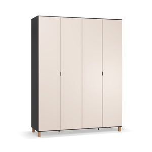 Четирикрилен гардероб Simple