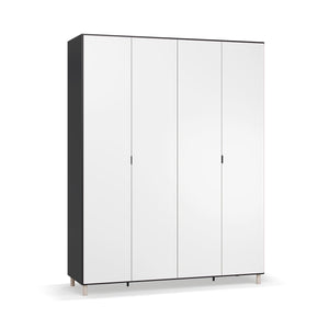 Четирикрилен гардероб Simple