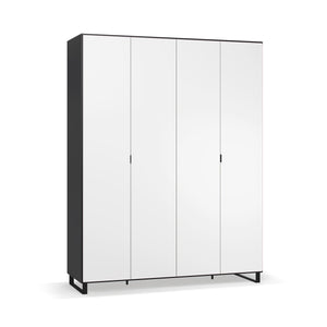 Четирикрилен гардероб Simple