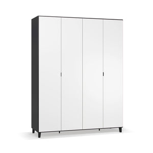 Четирикрилен гардероб Simple
