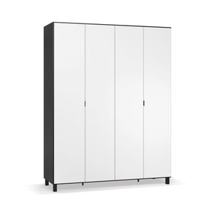 Четирикрилен гардероб Simple