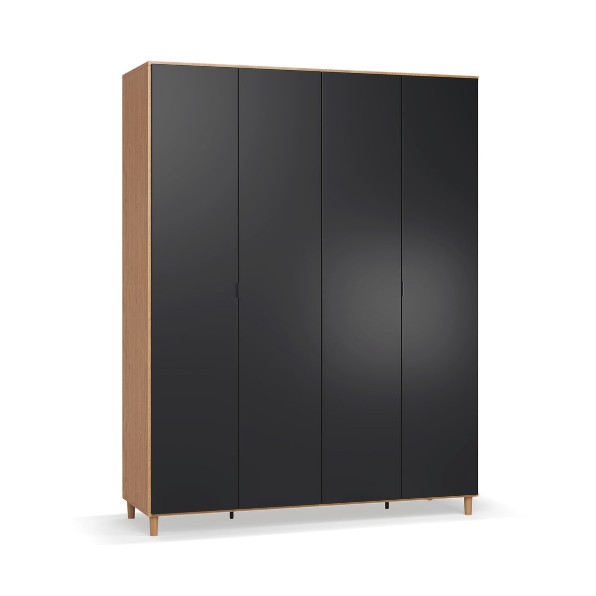 Четирикрилен гардероб Simple