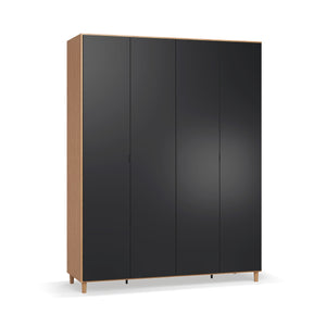 Четирикрилен гардероб Simple