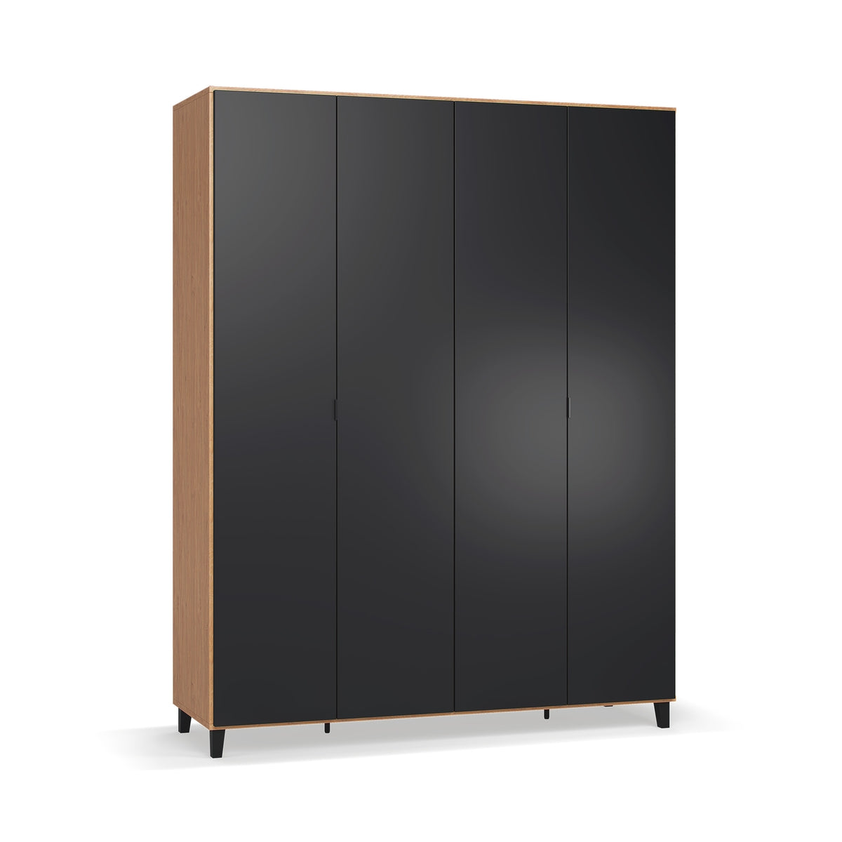 Четирикрилен гардероб Simple