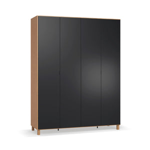 Четирикрилен гардероб Simple